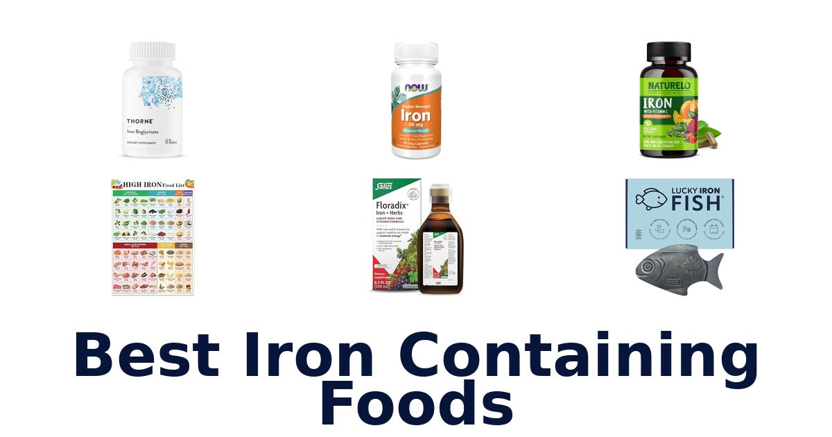 best iron containing foods