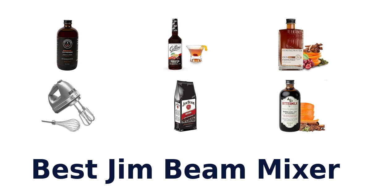 best jim beam mixer