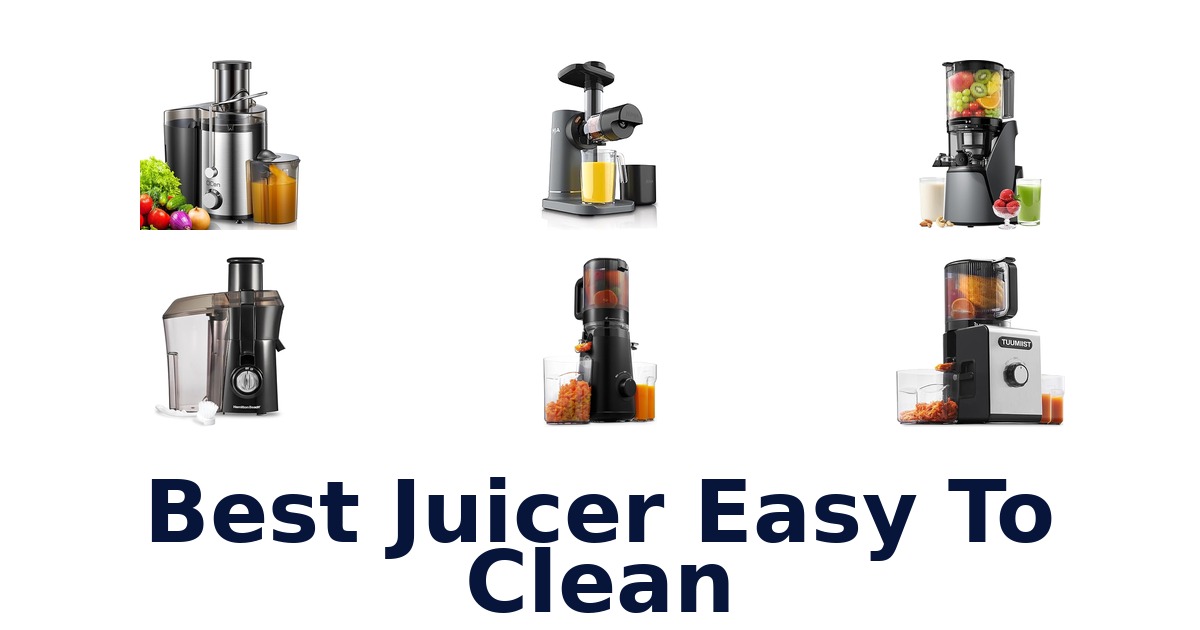 best juicer easy to clean