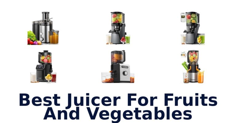 best juicer for fruits and vegetables
