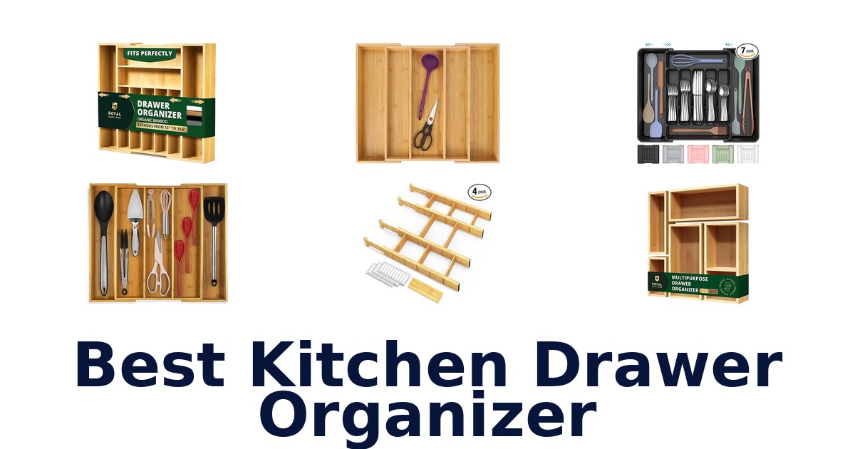 best kitchen drawer organizer
