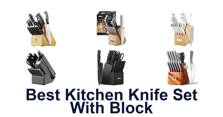 best kitchen knife set with block
