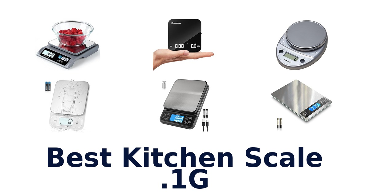 best kitchen scale .1g