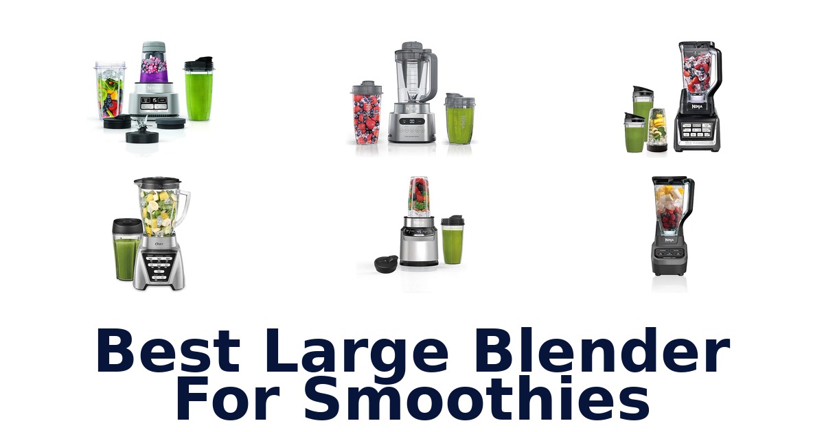 best large blender for smoothies