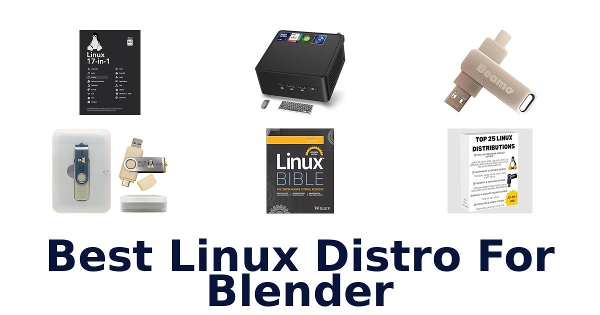 best linux distro for blender