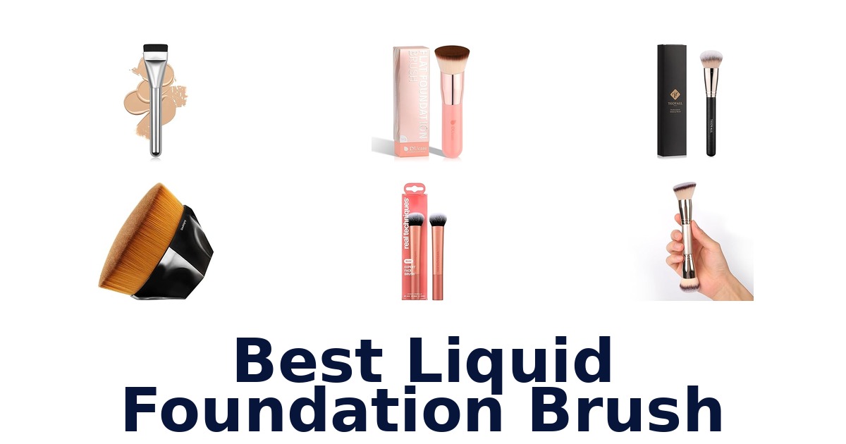 best liquid foundation brush