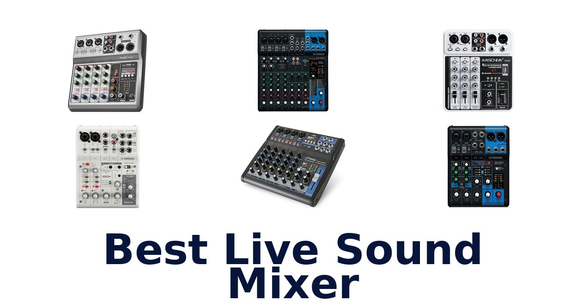 best live sound mixer