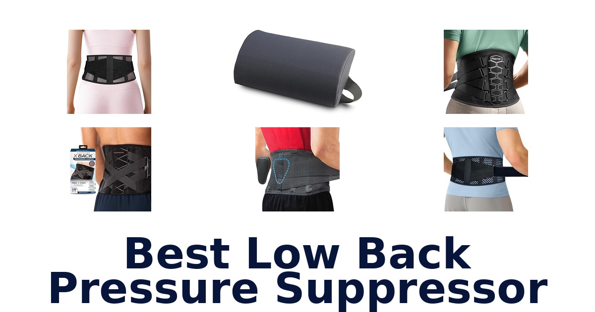 best low back pressure suppressor