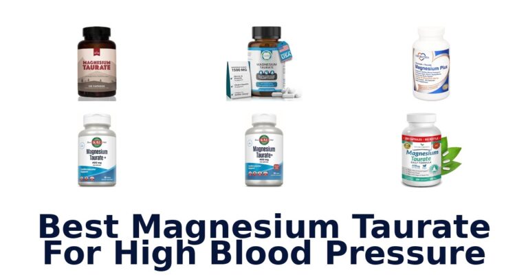 best magnesium taurate for high blood pressure