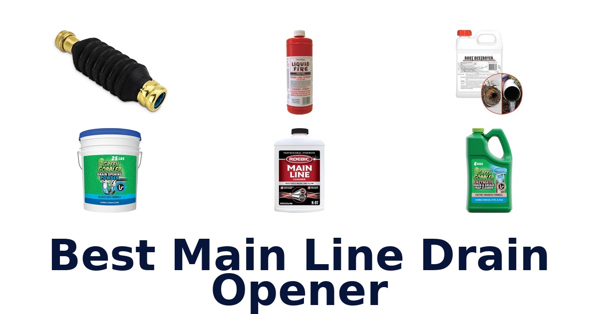 best main line drain opener