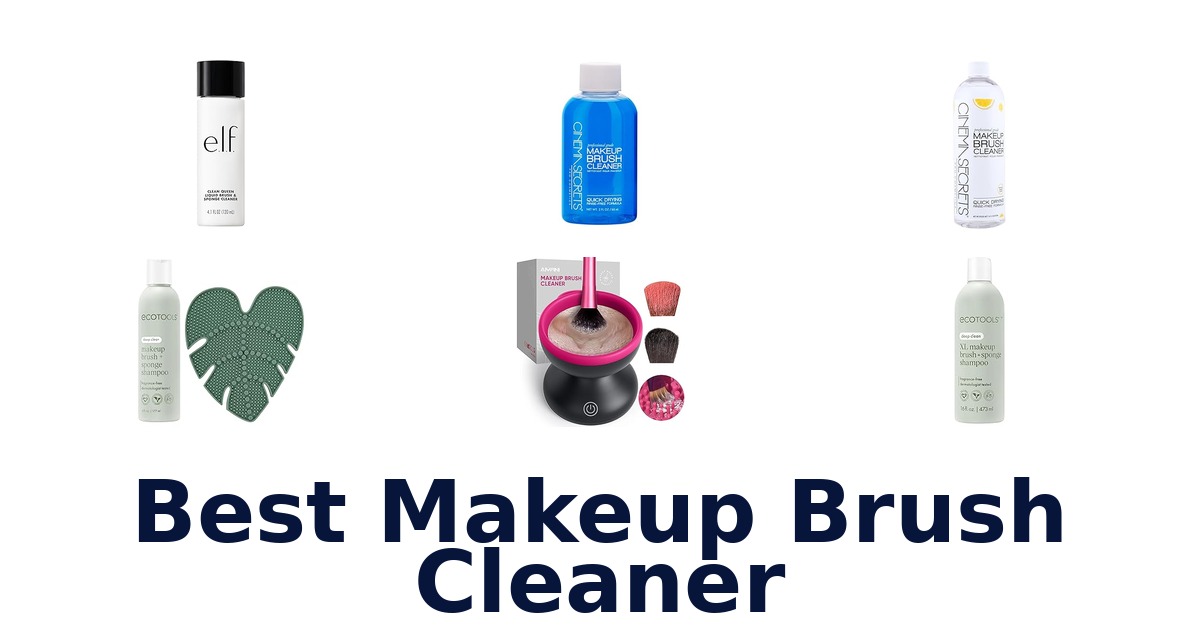 best makeup brush cleaner
