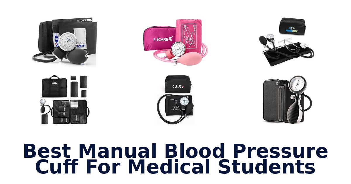best manual blood pressure cuff for medical students