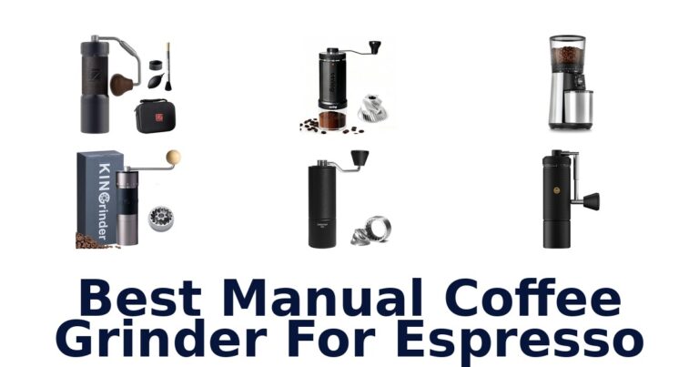 best manual coffee grinder for espresso