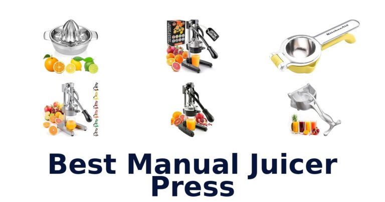 best manual juicer press