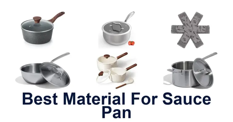 best material for sauce pan