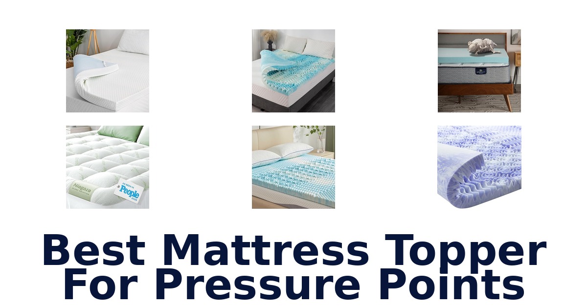 best mattress topper for pressure points