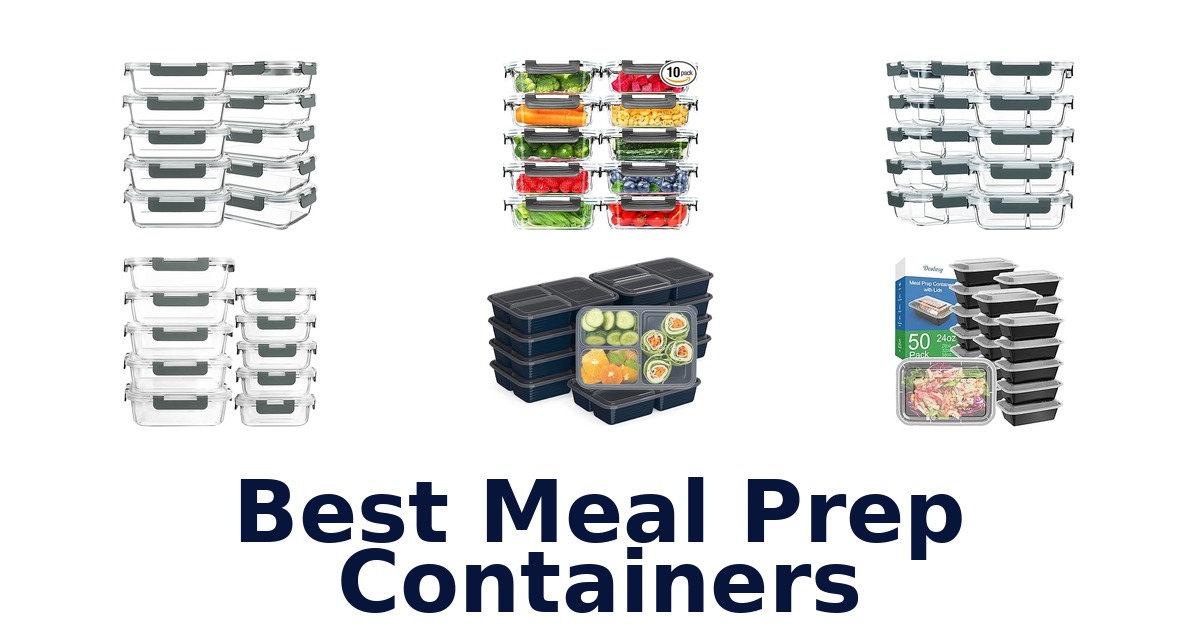 best meal prep containers