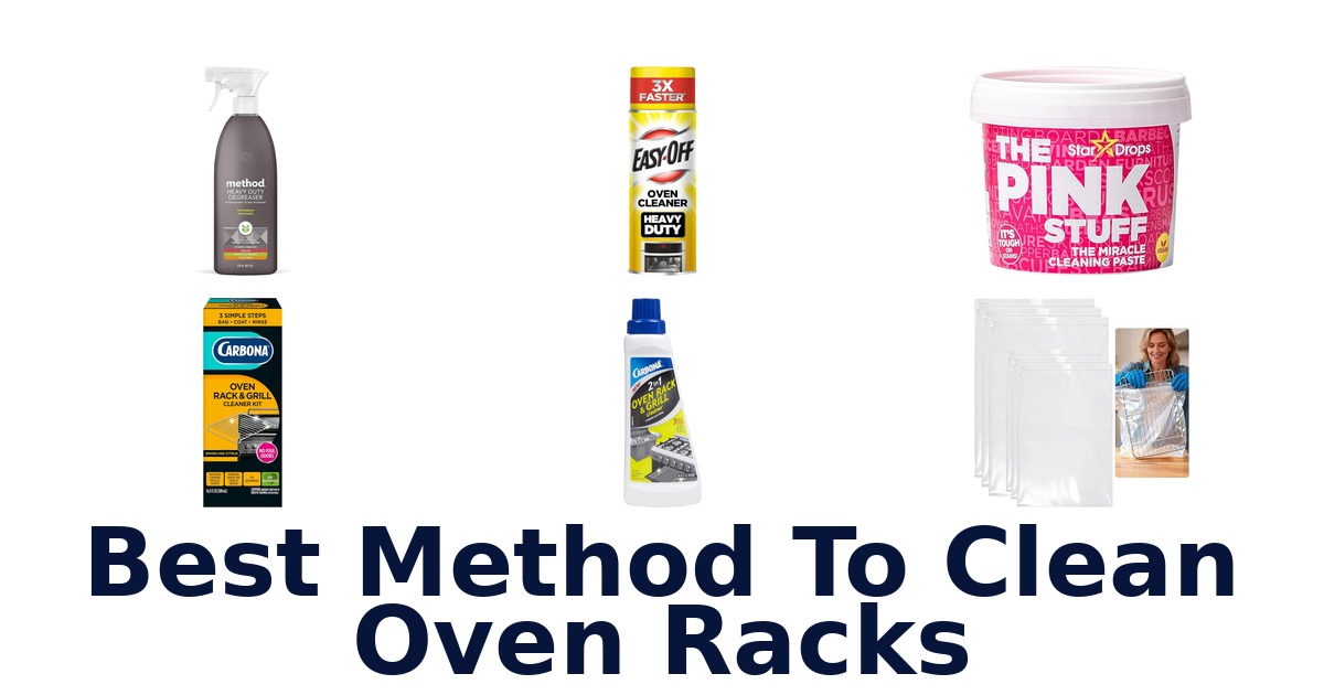 best method to clean oven racks
