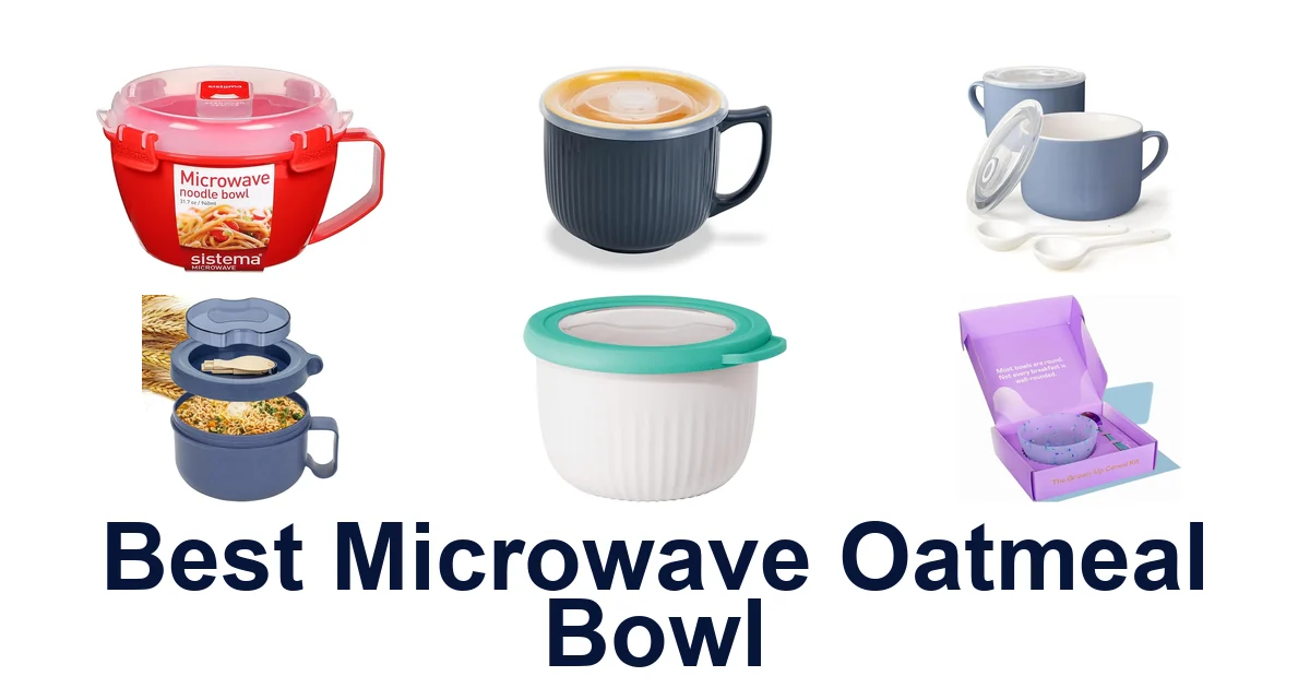 best microwave oatmeal bowl