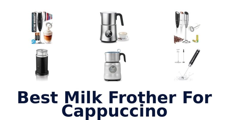 best milk frother for cappuccino
