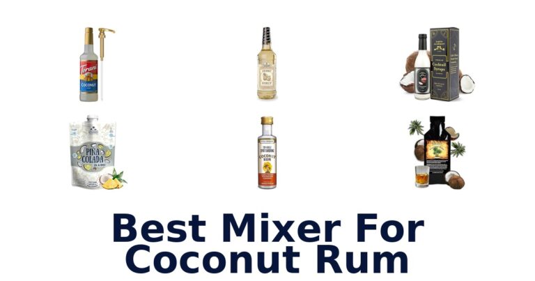 best mixer for coconut rum