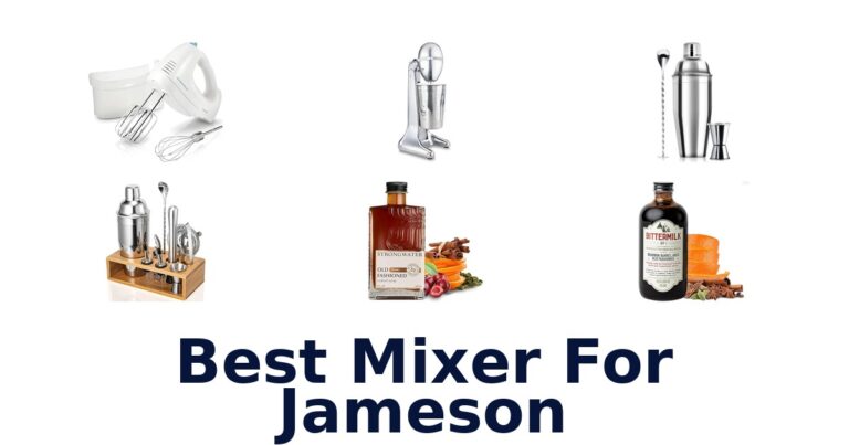 best mixer for jameson