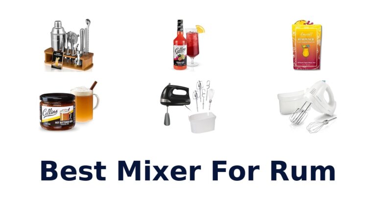 best mixer for rum