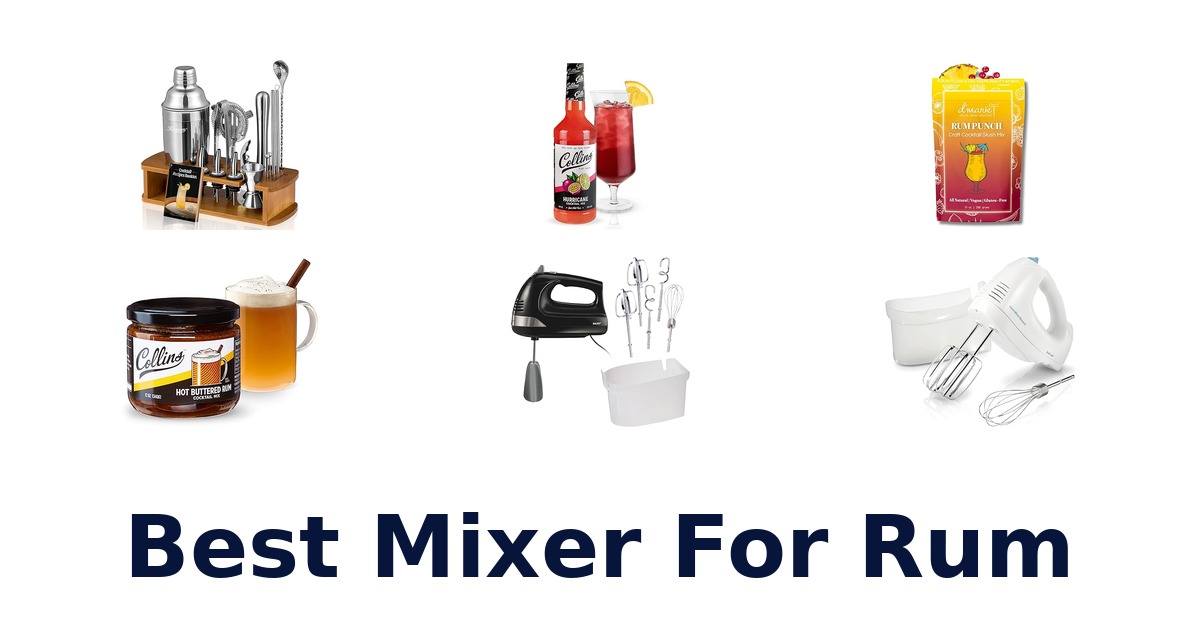 best mixer for rum