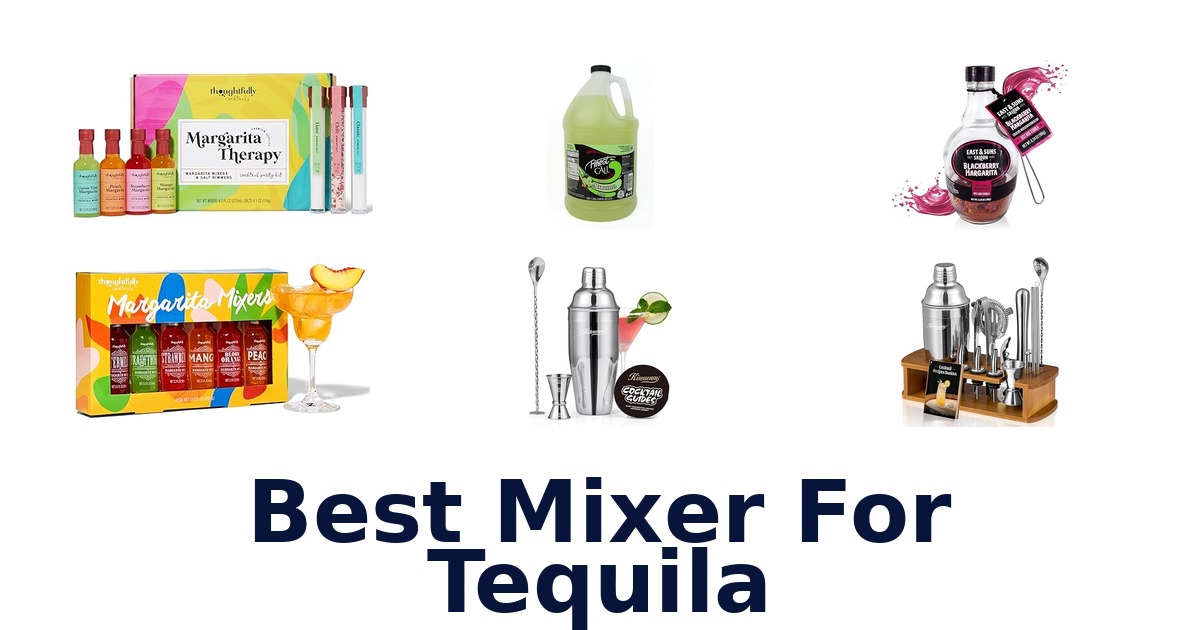 best mixer for tequila