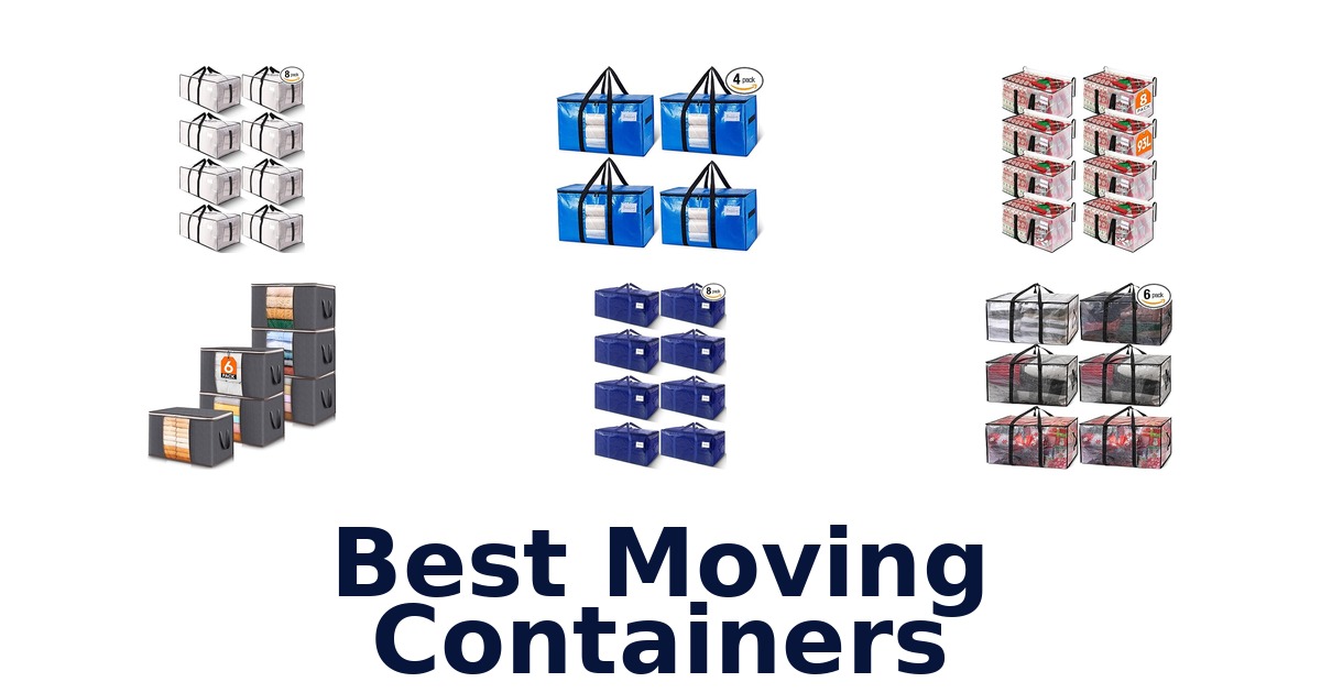 best moving containers