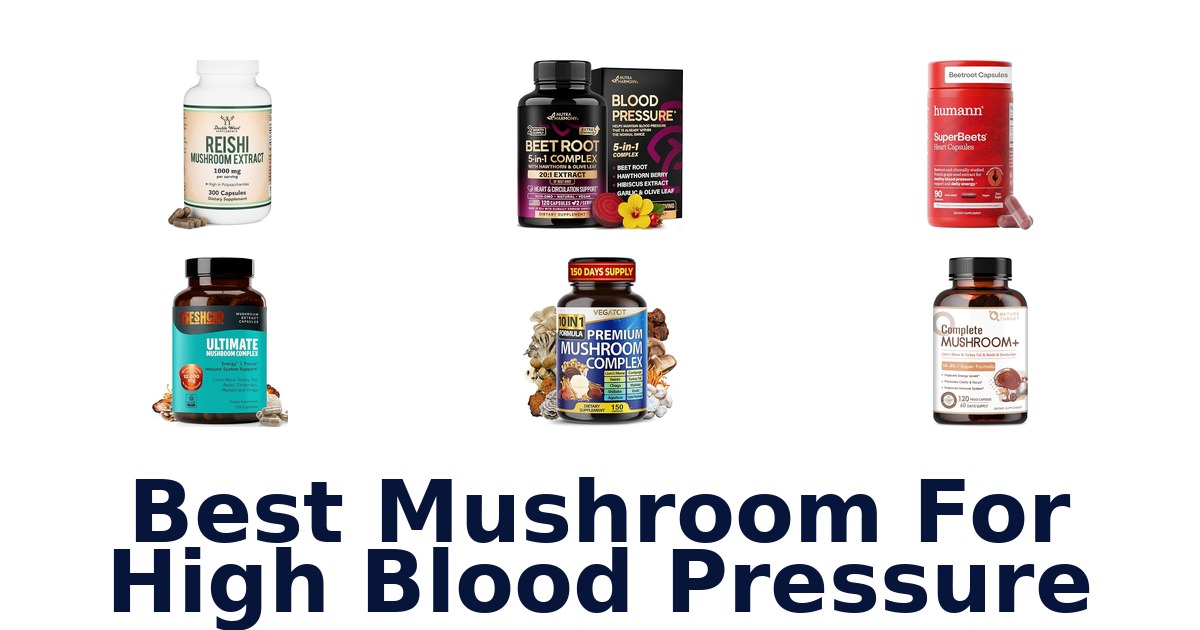 best mushroom for high blood pressure