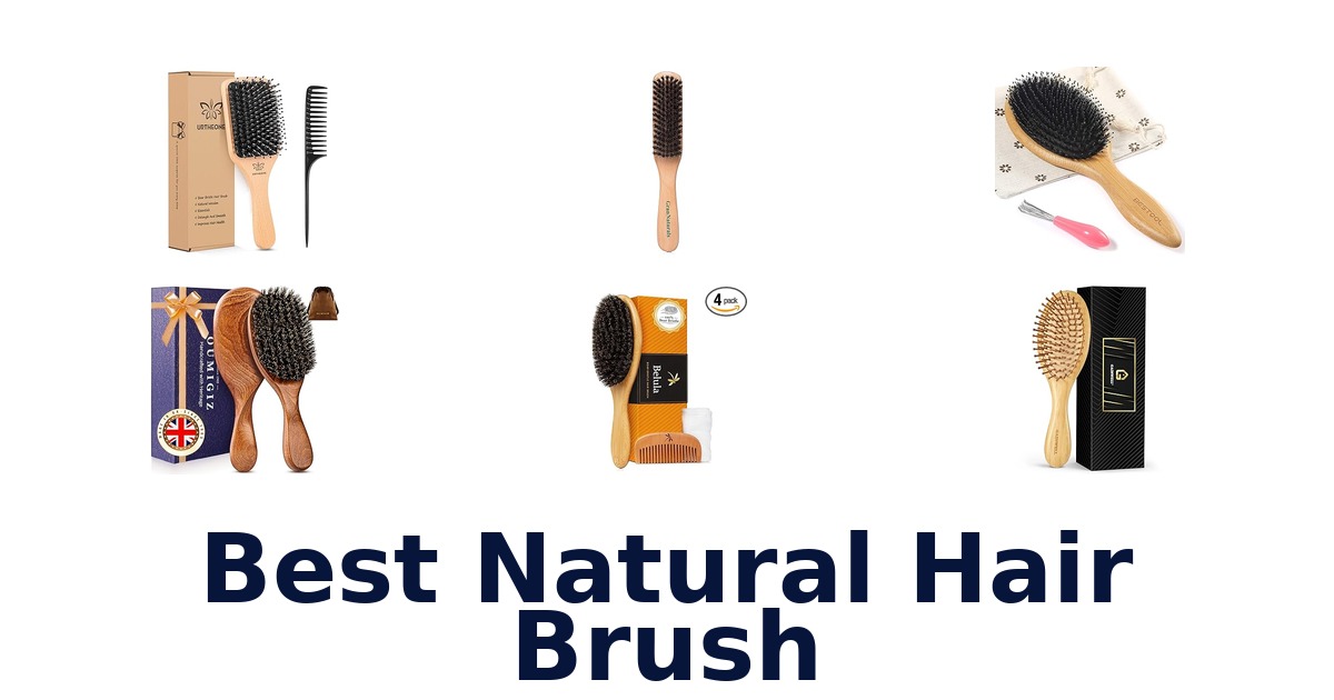 best natural hair brush