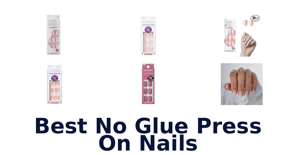 best no glue press on nails