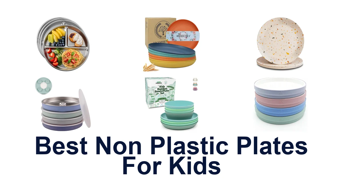 best non plastic plates for kids