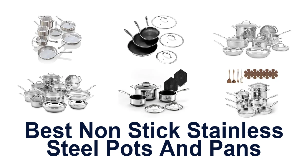 best non stick stainless steel pots and pans