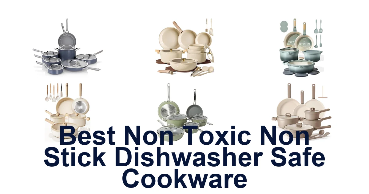 best non toxic non stick dishwasher safe cookware