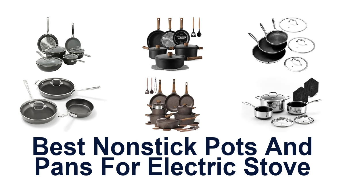 best nonstick pots and pans for electric stove