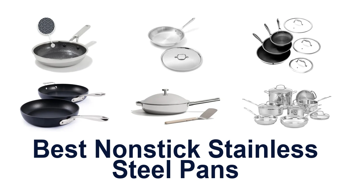 best nonstick stainless steel pans