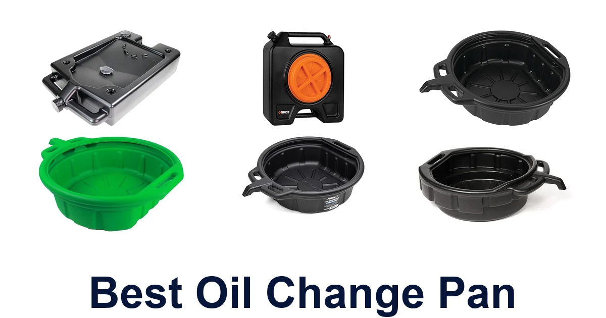 best oil change pan