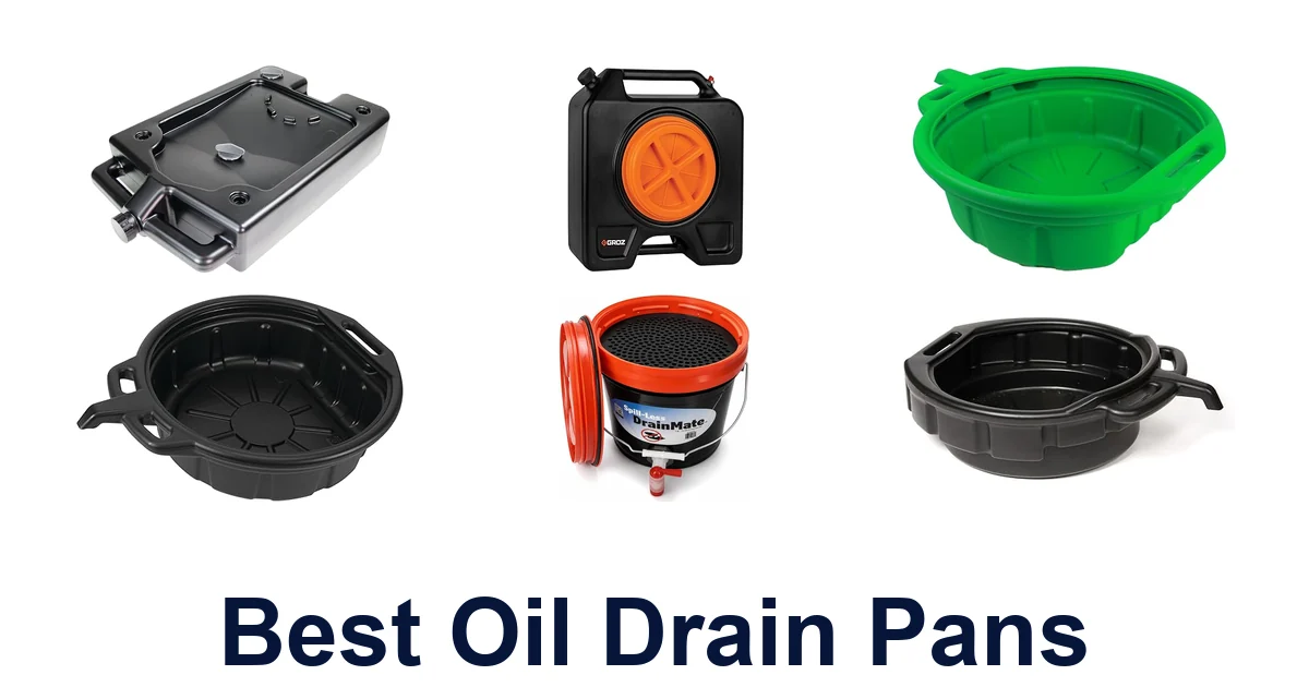 best oil drain pans