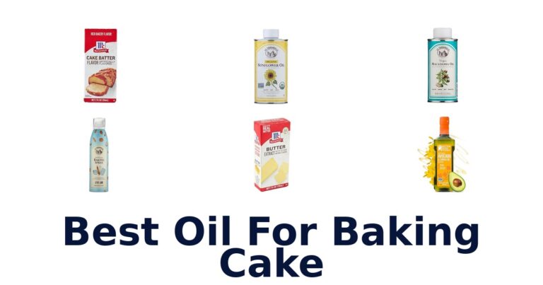 best oil for baking cake