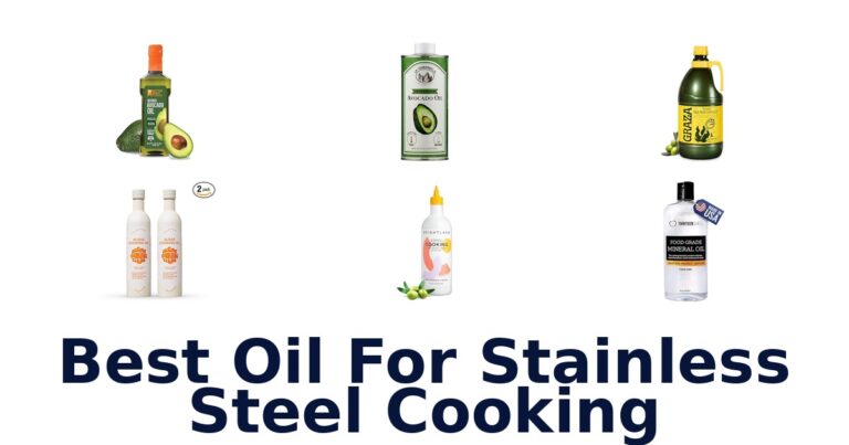 best oil for stainless steel cooking