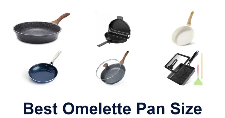 best omelette pan size