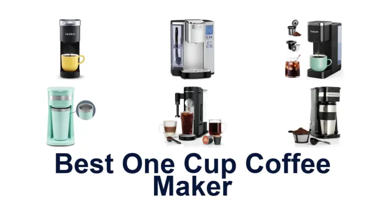best one cup coffee maker