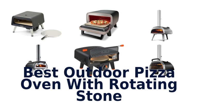 best outdoor pizza oven with rotating stone