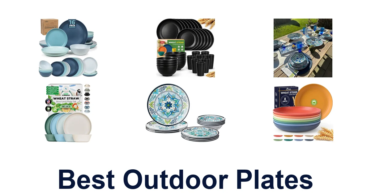 best outdoor plates