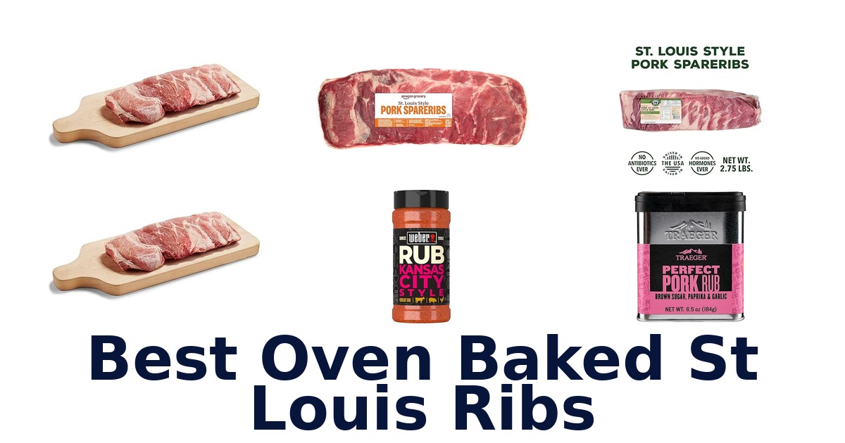best oven baked st louis ribs