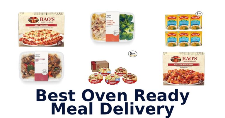 best oven ready meal delivery