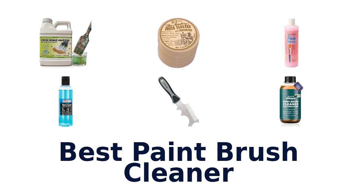 best paint brush cleaner