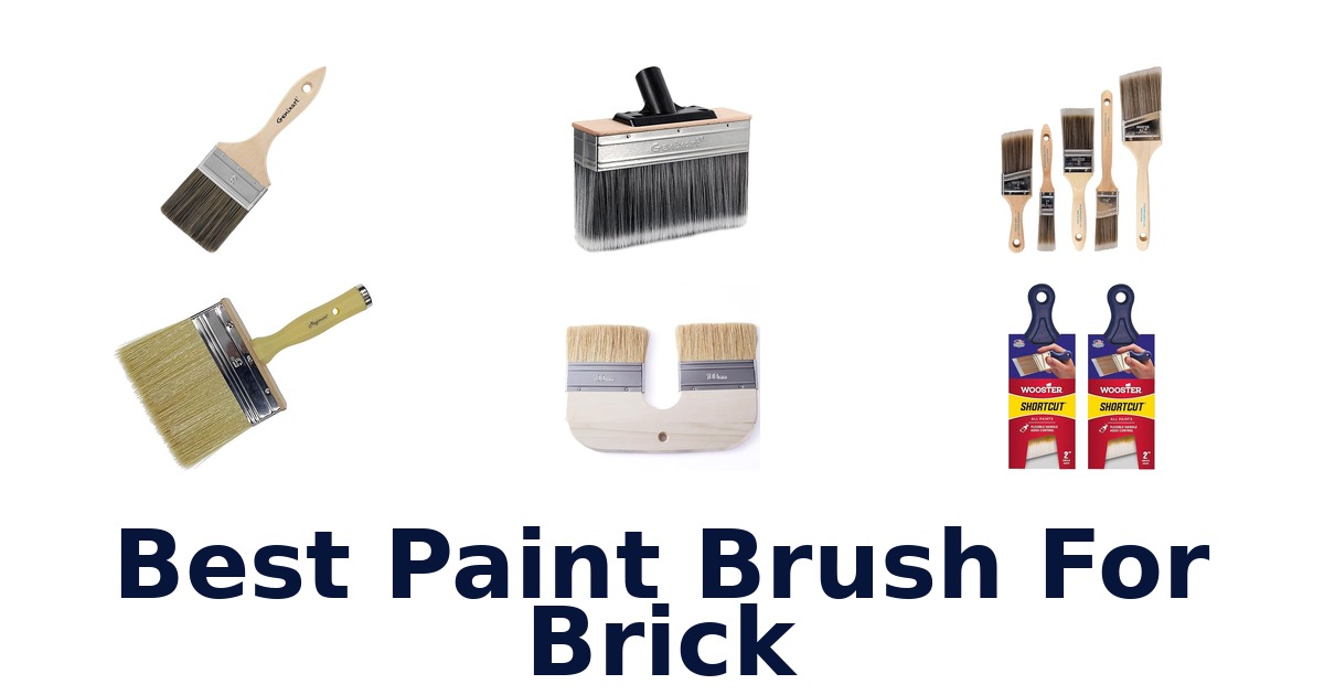 best paint brush for brick